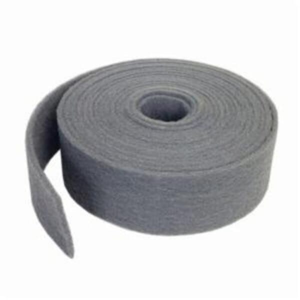 Norton Bear-Tex 66261058360 851 General Purpose Non-Woven Abrasive Roll, 4 in W x 30 ft L, Very Fine Grade, Silicon Carbide Abrasive