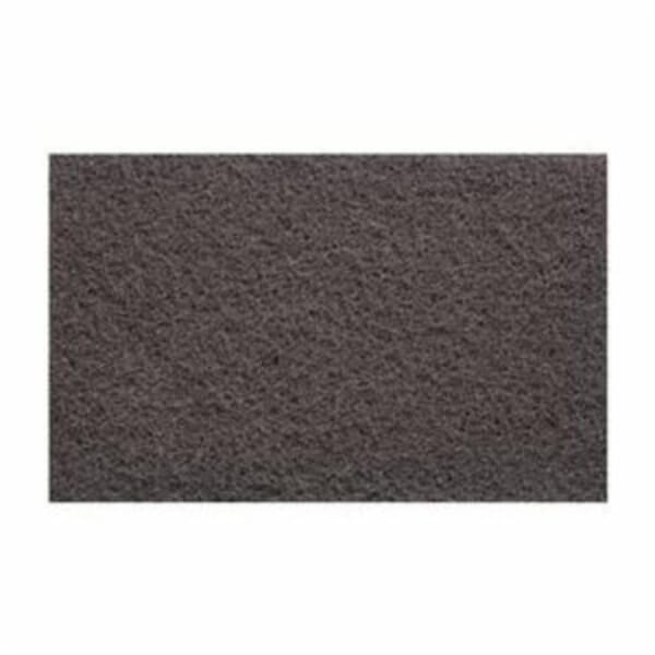 Norton 66261074000 Heavy Duty Hand Pad, 9 in L, 6 in W W/Dia, Medium Grade, Aluminum Oxide Abrasive