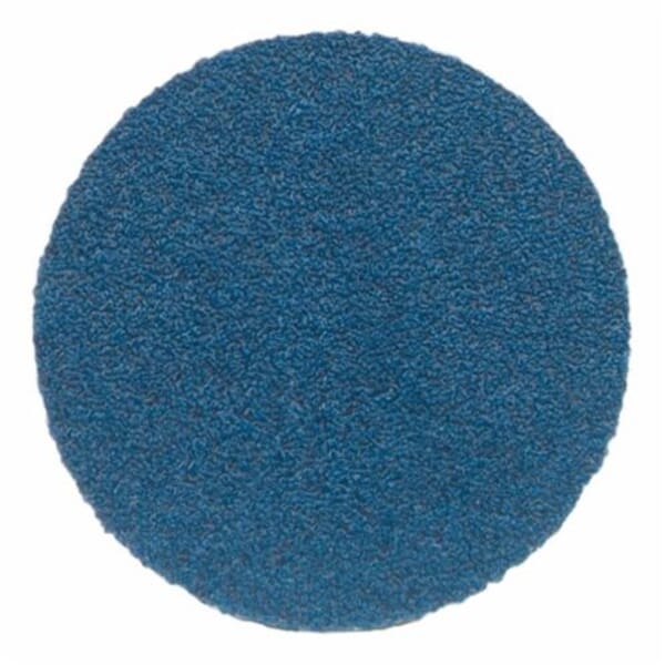 Norton BlueFire 66261123591 H875P Open Coated Abrasive Hook and Loop Disc, 8 in Dia, 80 Grit, Coarse Grade, Zirconia Alumina Abrasive, Paper Backing