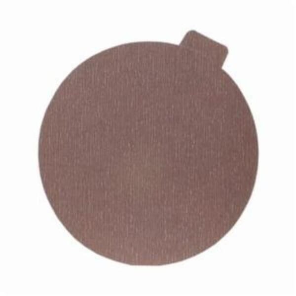 NortonAdaloxNo-Fil 66261131467 A275 PSA Coated Abrasive Disc, 6 in Dia Disc, P1000 Grit, Ultra Fine Grade, Aluminum Oxide Abrasive, Paper Backing