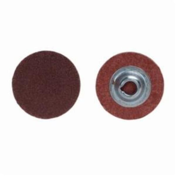 Norton Metalite 66261138160 R228 Coated Abrasive Quick-Change Disc, 2 in Dia, 50 Grit, Coarse Grade, Aluminum Oxide Abrasive, Type TS (Type II) Attachment