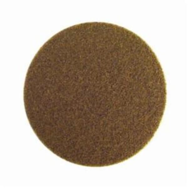 Norton Bear-Tex Vortex Rapid Prep 66623334967 Non-Woven Abrasive Hook and Loop Disc, 4 in Dia, 150 Grit, Very Fine Grade, Aluminum Oxide Abrasive, Nylon Backing