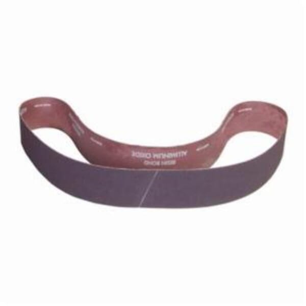 Norton Metalite 78072720880 R228 Narrow RR-Flex Coated Abrasive Belt, 1 in W x 42 in L, 150 Grit, Fine Grade, Aluminum Oxide Abrasive, Cotton Backing