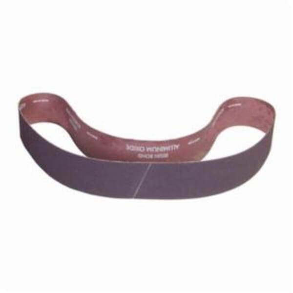 Norton Metalite 78072720905 R228 Narrow RR-Flex Coated Abrasive Belt, 1 in W x 42 in L, 50 Grit, Coarse Grade, Aluminum Oxide Abrasive, Cotton Backing