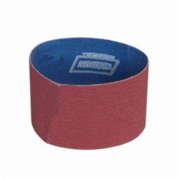 Norton Metalite 78072780438 R255 Portable Coated Abrasive Belt, 4 in W x 24 in L, 36 Grit, Extra Coarse Grade, Aluminum Oxide Abrasive, Cotton Backing