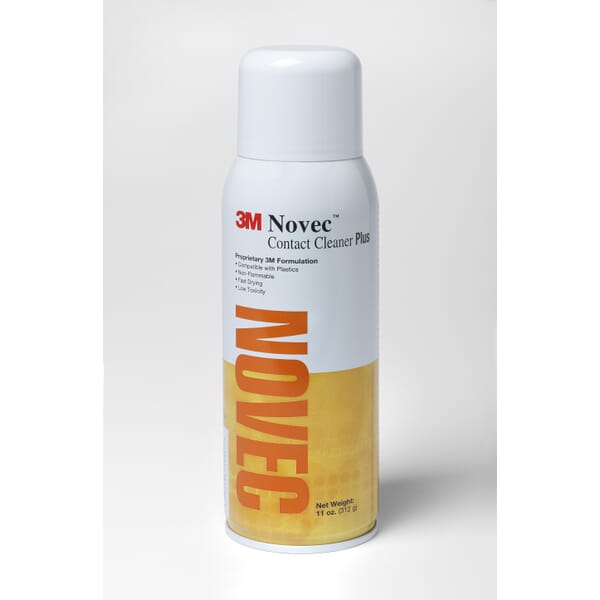 Novec 7100067842 Medium Duty Contact Cleaner Plus, 11 oz Container Aerosol Can Container, Slight Odor/Scent, Clear Glass, Liquid Form