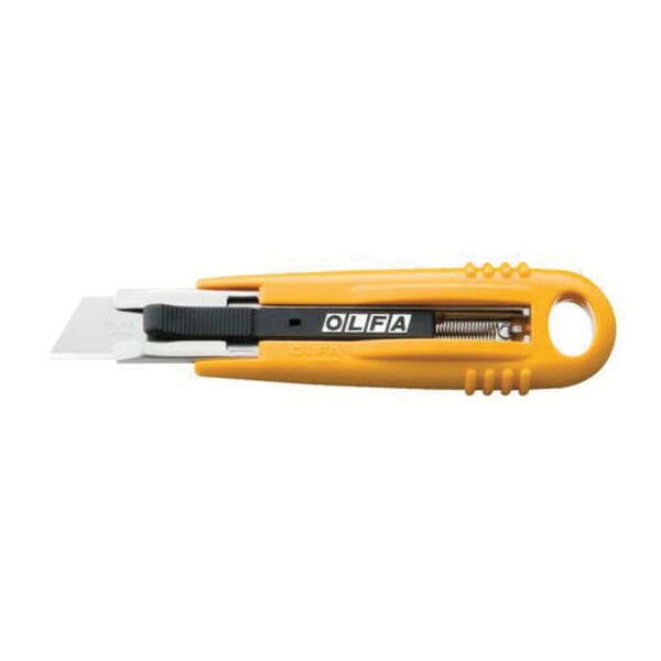 OLFA SK-4 Self-Retracting Utility Knife, Retractable Blade, Stainless Steel Blade, 1 Blades Included, 5-1/2 in OAL