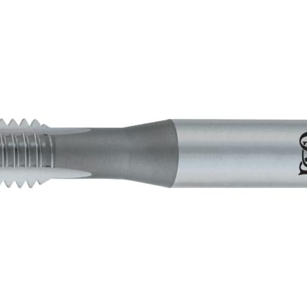 OSG 1200200 105 Spiral Point Tap, Right Hand Cutting, #1-64 Thread, H1 Thread Limit, 4.5P-5.5P Plug Chamfer, 2 Flutes, Uncoated, HSS