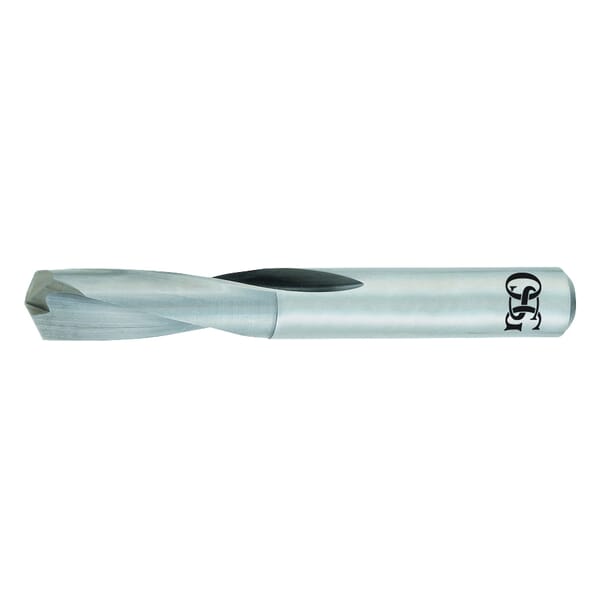 OSG 215-0827 Jobber Length Standard Drill Bit, 2.1 mm Drill - Metric, 0.0827 in Drill - Decimal Inch, 135 deg Point, Carbide, Bright