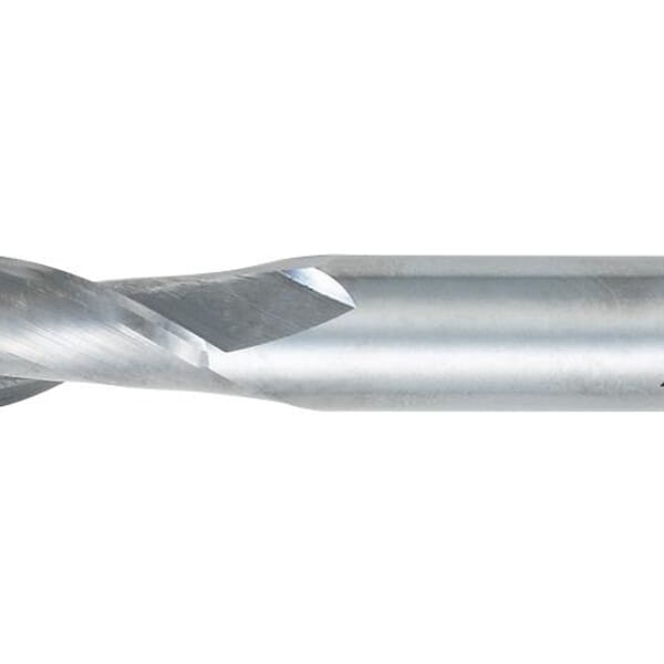 OSG 402-1250-BN 402BN Ball Nose Center Cutting Regular Length Single End Standard End Mill, 1/8 in Dia Cutter, 1/2 in Length of Cut, 2 Flutes, 1/8 in Dia Shank, 1-1/2 in OAL, Uncoated