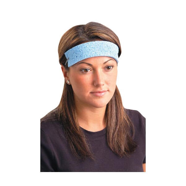 OccuNomix SBR100 Traditional Regular Absorbent Sweatband, Universal, Blue, Cellulose