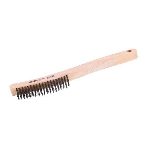 Osborn 0005401500 Scratch Brush, 6 in L x 31/32 in W Brush, 13-11/16 in OAL, 1-1/8 in L Cold Drawn Wire Trim