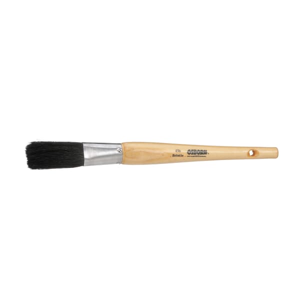 Osborn 0007009400 Sash Brush, #8 China Bristle Brush, Wood Handle, Oil Based, Polyurethanes, Synthetic Coatings