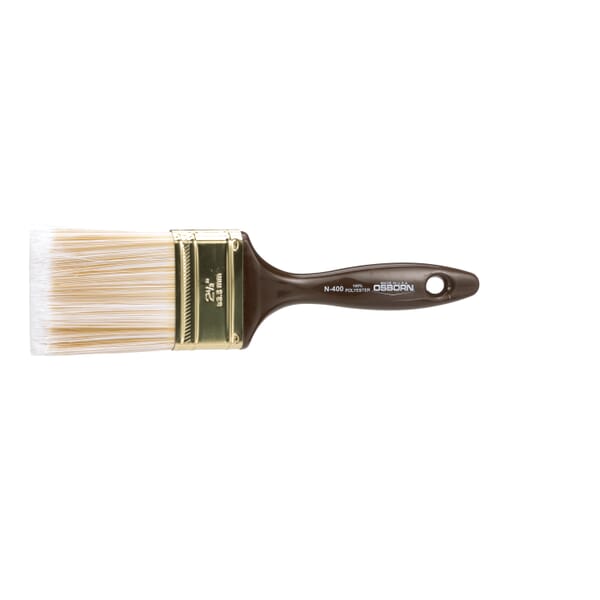 Osborn 0007106100 Varnish Brush, 3 in Nylon/Polyester Brush, Plastic Handle, All Paints
