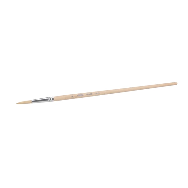 Osborn 0007403500 Professional Marking Brush, 11-7/8 to 12-1/2 in OAL, #6 Bristle Brush, Wood Handle, Latex, Oil/Water Based