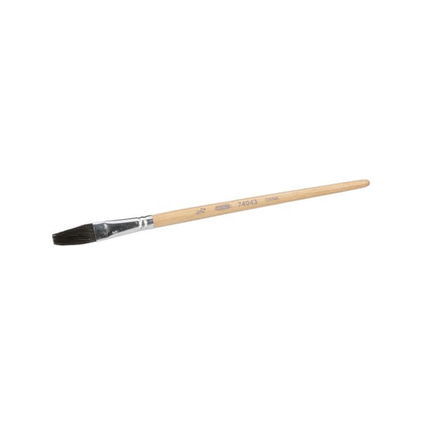Osborn 0007404100 Selected One Stroke Brush, 1/4 in Ox Hair Brush, Wood Handle, Latex, Oil/Water Based