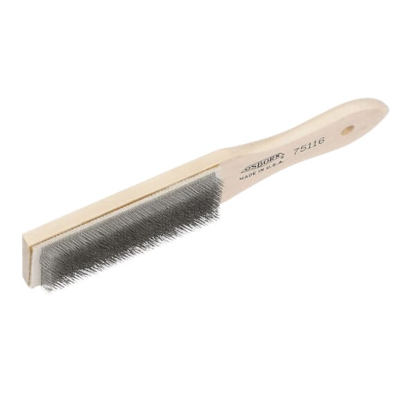 Osborn 0007511600 File Card, 8-1/4 in L, Wood Handle