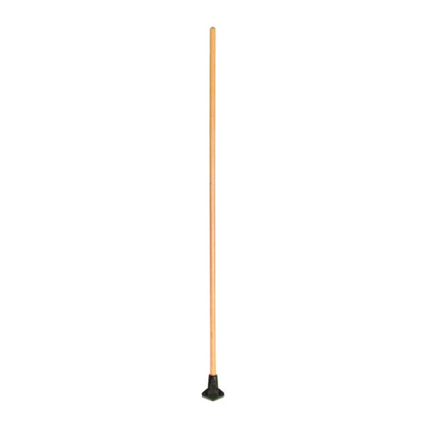 Osborn 0007700600 Flexsweep Broom Handle, 1 in Dia x 60 in L, Wood, Black