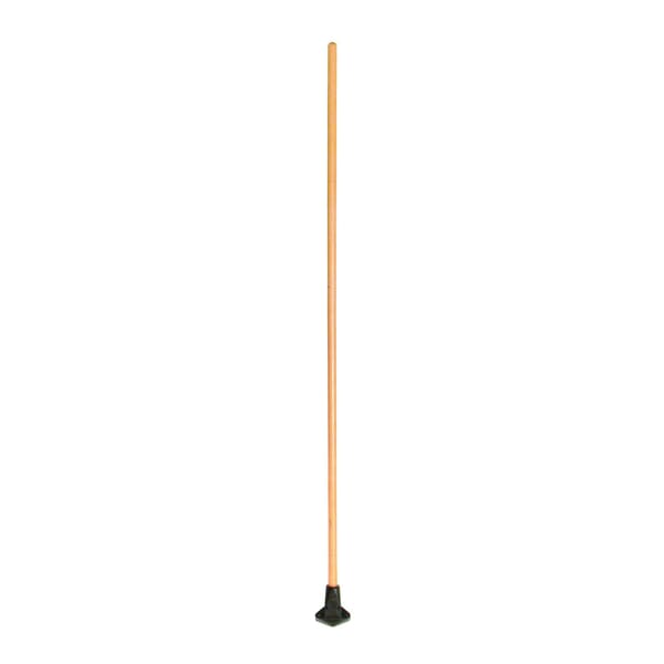Osborn 0007700600 Flexsweep Broom Handle, 1 in Dia x 60 in L, Wood, Black