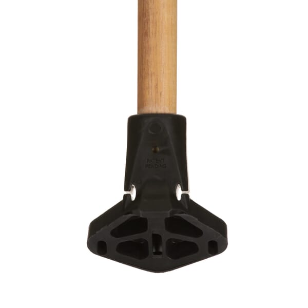 Osborn 0007700600 Flexsweep Broom Handle, 1 in Dia x 60 in L, Wood, Black