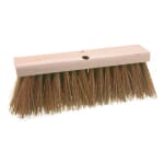 Osborn 0008126000 Economy Street Broom, 6-1/4 in L Trim, Red Palmyra Bristle