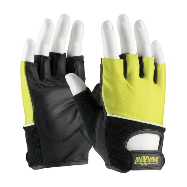 PIP Maximum Safety Ergonomic Lifting Gloves, L, Cotton/Nylon/Terrycloth, Slip-On Cuff