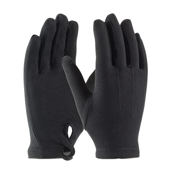 PIP Cabaret 130-650BM Cabaret Mens Dress Gloves With Raised Stitching on Back, Nylon, Black, Unlined Lining, 24.7 in L, Resists: Abrasion and Cut