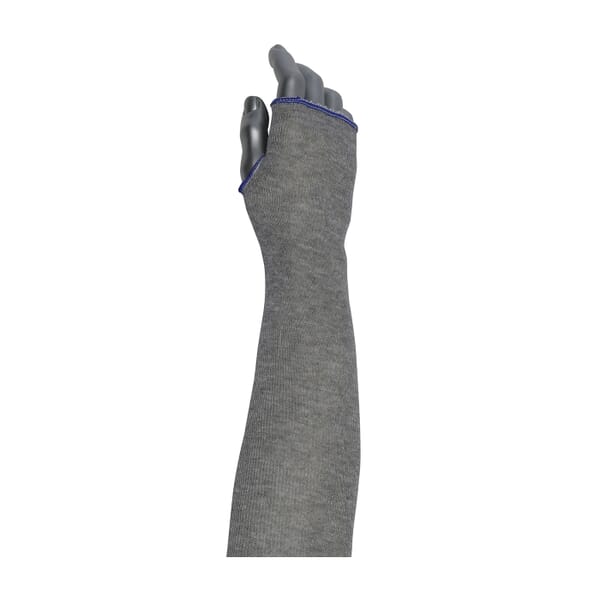PIP 20-DA18TO Kut Gard 20-DATO Sleeve, 18 in L, Dyneema with Glass Fiber/Polyester, Gray