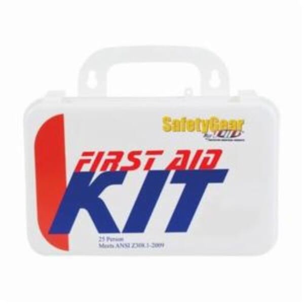 PIP 299-13225 Personal First Aid Kit, Wall Mount, 112 Components, Plastic Case
