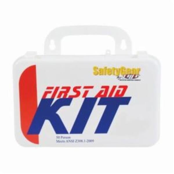 PIP 299-13255 Personal First Aid Kit, Wall Mount, 194 Components, Plastic Case