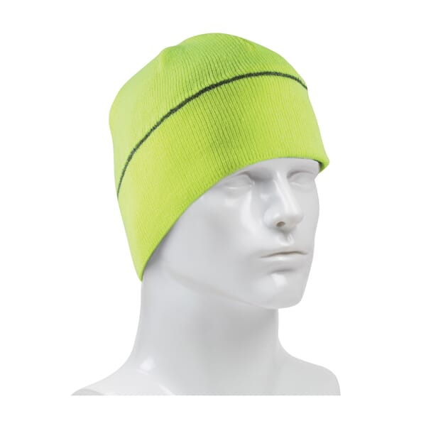 PIP Winter Beanie Cap With Reflective Stripe, OS, Polyester