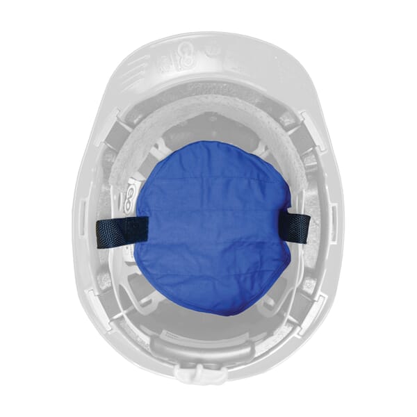 PIP EZ-Cool 396-400-BLU Hard Hat Cooling Pad, Evaporation Cooling, For Use With EZ-Cool Hard Hat, Hook and Loop Attachment