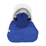 PIP EZ-Cool 396-405-BLU Hard Hat Cooling Pad With Neck Shade, Evaporation Cooling, For Use With EZ-Cool Hard Hat, Hook and Loop Attachment