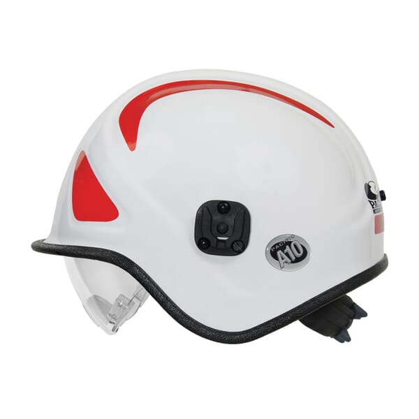 PIP A10 Euro Style Ambulance and Paramedic Helmet With Retractable Eye Protector, Pacific Mesh Liner Suspension, ANSI/ISEA Z89.1-2009, NFPA 1951, EN 443, CE Paramedic Rescue/Recovery
