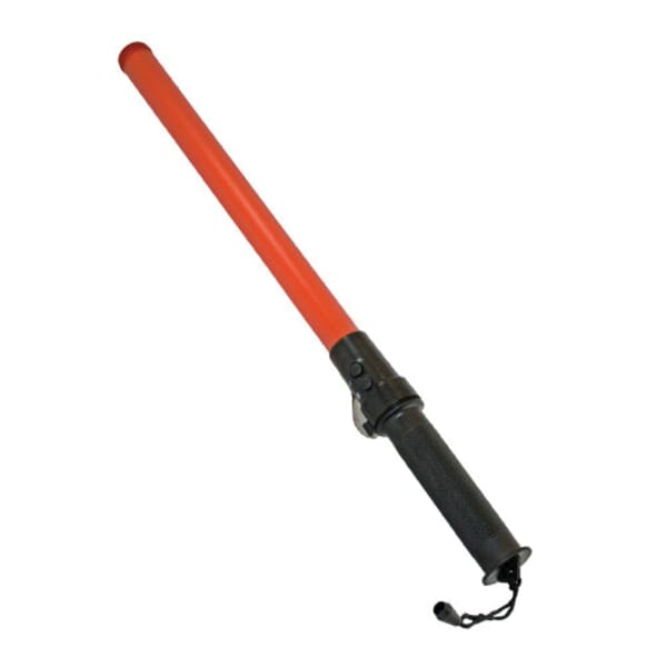 PIP 935-006B Flashing/Steady-On Flash Baton With Audible Signal, LED Bulb, PVC Housing