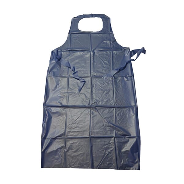 PIP UE6B-55 Die Cut Apron, Blue, Vinyl, 55 in L