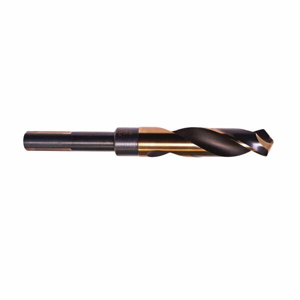Precision Twist Drill WORKLIGHT 7233846 342SDT Silver and Deming Drill, 31/32 in Drill - Fraction, 0.9688 in Drill - Decimal Inch, 1/2 in Shank, HSS