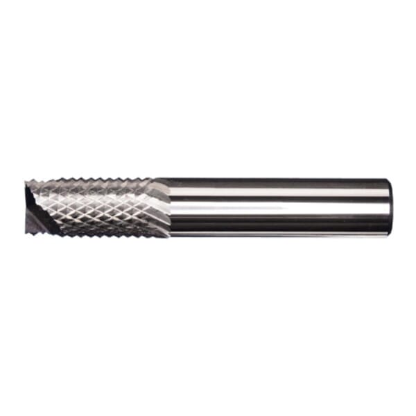 Precision Twist Drill 7466384 PTDFGR-C Carbide Burr, Mill Head, 1/8 in Dia Head, 1/2 in Length of Cut, 1-1/2 in OAL, Double Cut