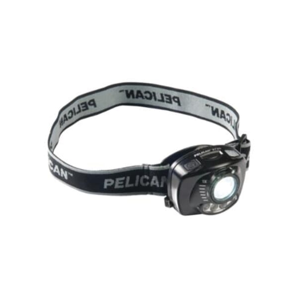 Pelican 027200-0100-110 Head Lamp, LED Bulb, ABS Housing, 200 Lumens