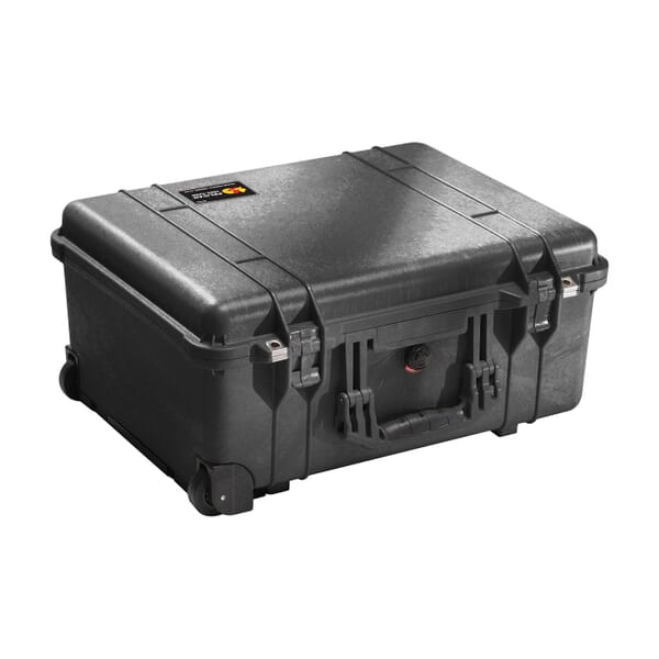 Pelican PROTECTOR CASE 1560-000-110 Large Protective Case With Lid Liner and Foam, 19.92 in L x 14.98 in W x 9 in H, 1.55 cu-ft, Polypropylene
