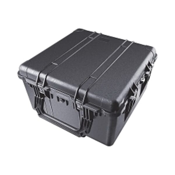 Pelican PROTECTOR CASE 1640-001-110 1640NF Transport Case With Lid Liner and Without Foam, 23.7 in L x 24 in W x 13.9 in H, 4.58 cu-ft, Polypropylene