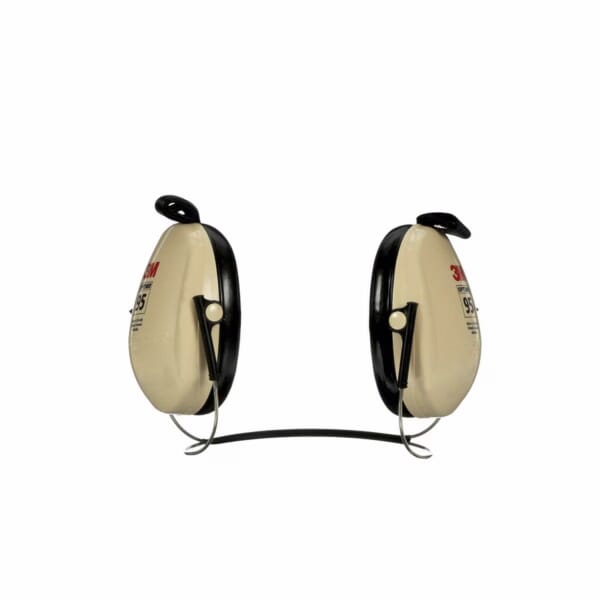 Peltor 7000009666 Optime Noise Reduction Earmuff, 21 dB Noise Reduction, Black/Beige, Over The Head Band Position, ANSI S3.19-1974, CSA Class B