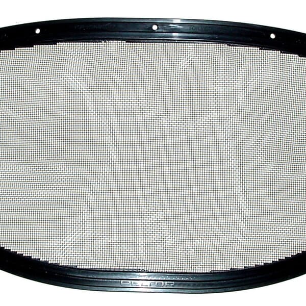 Peltor 7000103809 V1B-10P Faceshield, Black Nylon 6.5 in H 6.5 in W