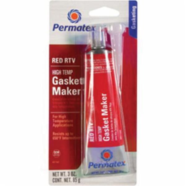 Permatex 81160 1-Component Non-Flammable Non-Toxic Sensor-Safe RTV Gasket Maker, 3 oz Container Tube Container