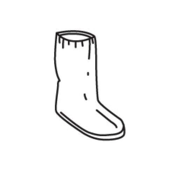 PIP 3614 BA Series Anti-Static Boot Cover, ASTM 1670, 29 CFR 1910.138, NFPA 99, Universal Fits Shoe, White, Elastic Closure, Microporous/Polyethylene/Polypropylene Outsole, Resists: Particles and Water