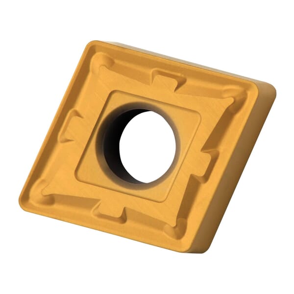 Pramet 6754188 Turning Insert, ANSI Code: CNMG 432-M:T8330, CNMG Insert, Material Grade: H, K, M, N, P, S, 432 Insert, Diamond Shape, 12 Seat, Negative Rake, For Use On Hardened Steel, Cast Iron, Stainless Steel, Aluminum, Steel and Titanium/Super Alloys