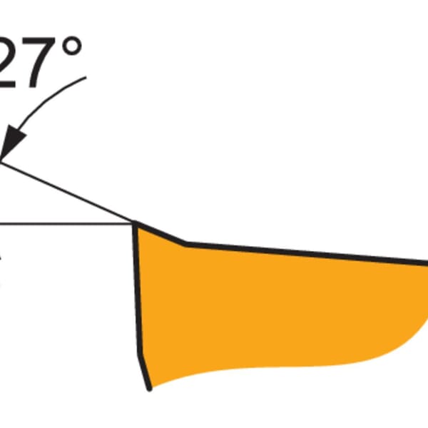 Pramet 6752632 Positive Milling Insert, ANSI Code: ADEX -42FR-FA, ADEX Insert, 160608 Insert, Carbide, 85 deg Parallelogram Shape