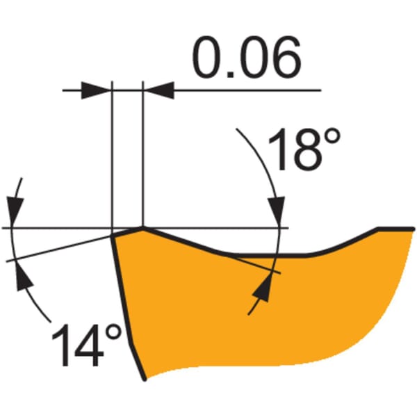 Pramet 6800887 Positive Milling Insert, ANSI Code: SOMT 3(2.5)1-MI M8340, SOMT Insert, 09T304 Insert, Carbide, Manufacturers Grade: M8340, Squared Shape