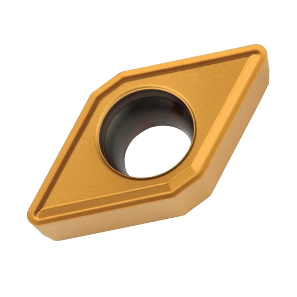 Pramet 6754262 Turning Insert Pramet, ANSI Code: DCMT 32.52-FF T8330, DCMT Insert, Material Grade: H, K, M, N, P, S, 32.52 Insert, Diamond Shape, 11 Seat, Positive Rake, Carbide, Manufacturers Grade: T8330