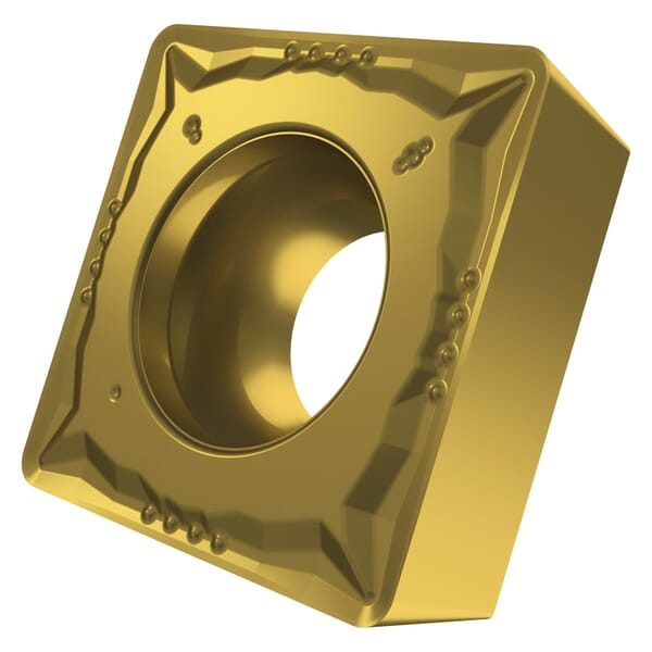 Pramet 6754276 Turning Insert, ANSI Code: SCMT 32.52-FM T8330, SCMT Insert, Material Grade: H, K, M, N, P, S, 32.52 Insert, Squared Shape, 9 Seat, Positive Rake, Carbide, Manufacturers Grade: T8330